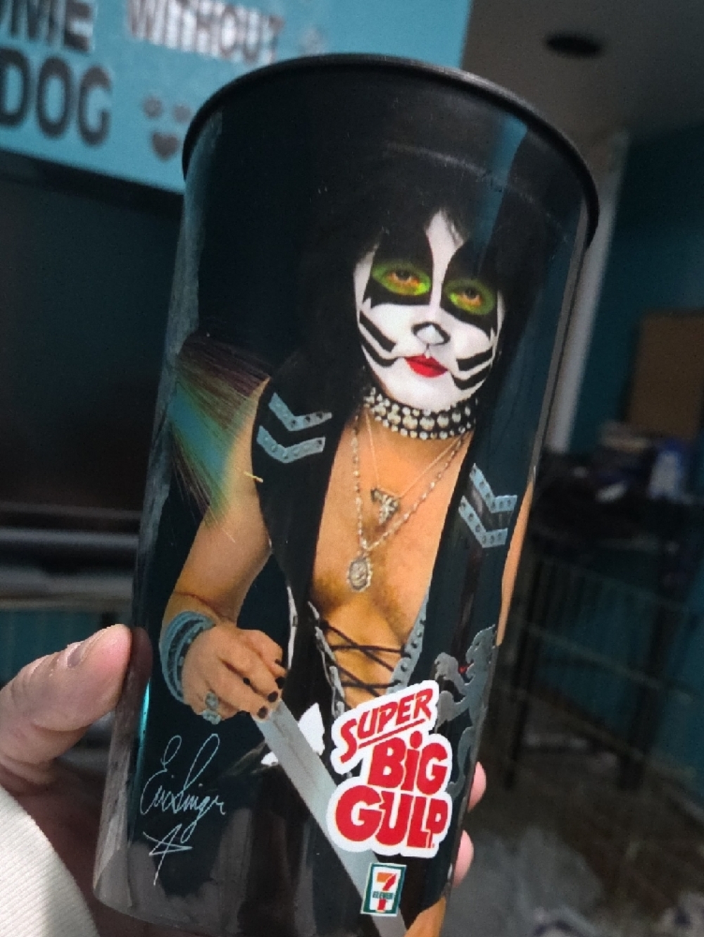 Kiss Concert Super Big Gulp Cup with Red, Black and Orange Graphics - Picture 5 of 5